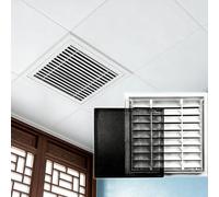 Trappe de Visite Grille Décorative pour Ventilation de Plafond pour Rénovation de Salle de Bain, Panneau D'accès au Boîtier Électrique/Plaque de Visite pour Mur/plafond(45 * 45cm/17.7 * 17.7in)