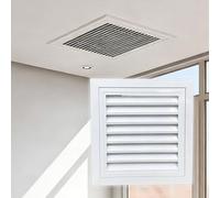 Trappe de Visite Grille Décorative pour Ventilation de Plafond pour Rénovation de Salle de Bain, Porte D'inspection de La Salle de Bain du Grenier - Interrupteur À Charnière(90 * 25cm/35.4 * 9.8in)
