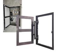 Trappe de Visite Invisible pour Carrelage, Panneau d'Accès Mural en Acier au Carbone avec Ouverture par Pression, Porte d'Inspection de Douche(26x26in(66x66cm))