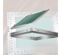 trappe de visite Longueur d'ouverture 15 25 35 45 55 60 cm Panneau d'accès, trappe d'inspection en plâtre pouvant être peint de 9-1/2 cm d'épaisseur(A,W 35 CM L 50 CM)