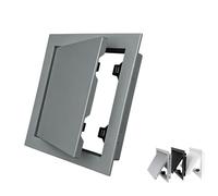 Trappe de Visite Magnétique 200x300mm, Panneau d'Accès en Acier Galvanisé pour Mur et Plafond, Porte de Maintenance Blanche avec Installation Facile