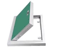 Trappe de Visite Magnétique en Aluminium, Grand Panneau d'Accès Décoratif Rectangulaires - Dissimulée Pouvant être Eeintavec Poignée Encastrée(W 40 cm x H 60 cm)