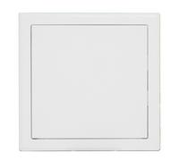 Trappe de visite - métal laqué blanc - ouverture par pousser lacher - 200 mm x 200 mm BRICOZOR