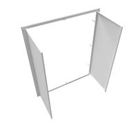 Trappe de Visite métallique grand format en acier thermolaqué - Cote de passage : 1120 x 1080 mm - ATOLE