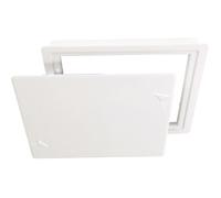 trappe de visite - 28 x 24 - en pvc - blanc - nicoll 1tv24