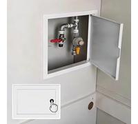 Trappe de Visite Panneau D'accès à La Plomberie Amovible 60 50 40 30 20 cm, Trappe D'inspection Étanche à La Poussière pour La Sécurité du Câblage, Porte Métallique de Grenier(8x10in(20x25cm))