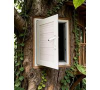 Trappe de Visite Panneau d'Accès à Persiennes avec Verrou Trompe d'Éléphant, Couvercle de Trou Mural Électrique Sous-sol Montage Affleurant, Grand Volet(White,48x26in (1220x660mm))