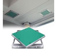 trappe de visite Panneau d'accès de type affleurant, longueur d'ouverture de 15 30 45 60 cm, trappe d'inspection de panneau de plâtre pouvant être(W 35 CM L 50 CM)