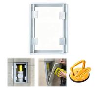 Trappe de Visite Panneau D'accès Dissimulé pour Carrelage, avec Ventouse | Porte d'Accès Murale pour Plomberie Salle de Bain, Trappe Inspection Maintenance Robinet(55x40cm/22x16in)
