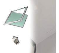 trappe de visite Panneau d'accès en plaques de plâtre, port d'inspection de cadre intégré épaissi pour centre commercial, portes d'accès cachées(W 35 CM L 55 CM)