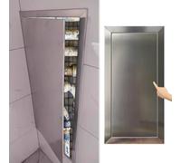 Trappe de Visite Panneau D'accès Escamotable pour Le Poste de Cuisson, Porte D'accès en Acier Inoxydable, Porte de Service en Plaques de Plâtre pour Cuisine Extérieure(100x150mm(4x6in))