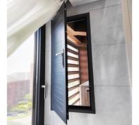 Trappe de Visite Panneau D'accès Étanche en Aluminium pour Intérieur et Extérieur, Porte D'accès pour Plomberie, Vide Sanitaire, CVC, Grenier, Trappe D'accès Robuste Verrouillable et Dissimulée(Gray,W