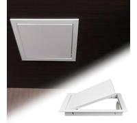 Trappe de Visite Panneau D'accès Magnétique pour Cloisons Sèches, Petit Couvercle de Trou Mural pour Grenier/Sous-sol/Garage, Porte de Révision en Métal avec Cadre en Aluminium(30x45cm(11.8x17.7in))