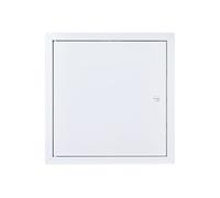 VEVOR Trappe de Visite 34x34 cm, Panneau d'Accès pour Cloisons Sèches Placo en Acier Galvanisé, pour Plafond Plomberie et Électricité, Trappe de Maintenance Dimensions de Découpe 32x32 cm, Blanc