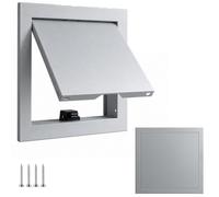 Trappe de Visite, Panneau d'Accès pour Cloisons Sèches Placo en aluminium | Porte d'Inspection pour Plafond Plomberie et Électricité, Trappe de Maintenance Dimensions de Découpe 40X40, 50X50, 60X60cm