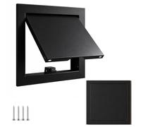 Trappe de Visite, Panneau d'Accès pour Cloisons Sèches Placo en aluminium | Porte d'Inspection pour Plafond Plomberie et Électricité, Trappe de Maintenance Dimensions de Découpe 40X40, 50X50, 60X60cm