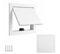 Trappe de Visite, Panneau d'Accès pour Cloisons Sèches Placo en aluminium | Porte d'Inspection pour Plafond Plomberie et Électricité, Trappe de Maintenance Dimensions de Découpe 40X40, 50X50, 60X60cm