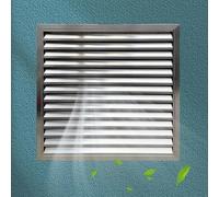 Trappe de Visite Panneau D'accès Ventilé de Grande Taille, Couvercle de Panneau D'accès Mural en Acier Inoxydable, Porte D'inspection Résistante La Rouille(200x450mm(8x18in))