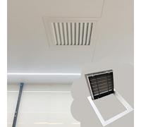 Trappe de Visite Panneau D'accès Ventilé pour Cloisons Sèches, Porte D'accès La Plomberie Filtre, Couvercle D'inspection Mural/plafond Dissipation Chaleur(16x26in(400x650mm))