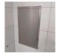 Trappe de Visite Panneau De Porte D'accès Au Grenier En Acier Inoxydable, Cache-trou Mural Invisible Encastré For Câblage Électrique, Plomberie, Chauffage, Alarme, Personnalisable(24x32in)