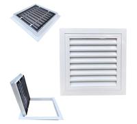 Trappe De Visite Placo Panneau D'accès Avec Filtre, Panneau D'accès Plafond/Mur Pour Système De Chauffage, Trappe De Visite Panneau D'accès Pour Trappe De Grenier(9.8x15.7in(25x40) cm)