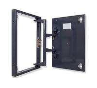 Trappe de Visite Porte d'accès à carrelage à loquet tactile pour murs, panneau d'accès personnalisé adapté au carrelage dissimulé, porte d'inspection encastrée pour sous-sols, greniers(35x60cm/13.8x23