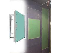 Trappe de Visite Porte D'accès Lagre 40 45 50 60 75 80 90 Cm Hauteur, Trappe D'accès à Visser Panneau D'accès en Placoplâtre à Peindre, Loquet à Effleurement Couvercle de Trou de Mur Trappe de Service