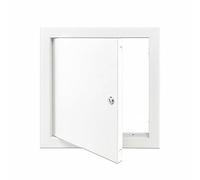 Trappe De Visite Porte D'accès Métallique Verrouillable, Porte D'Accès Plaque De Plâtre Invisible Pour Plomberie HVAC, Équipé D'une Clé, Plaque De Perçage Pour Cloison Sèche(9.8x15.7in(25x40) cm)