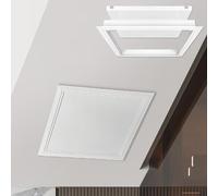 Trappe De Visite Porte D'inspection De Plafond avec Cadre en Aluminium, Panneau De Porte De Gaine Technique Blanc, Porte D'inspection Amovible, Porte De Service(16x21in/40.6x53.3cm)