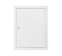 Trappe de visite Porte d'inspection en métal blanc 30x40 avec loquet