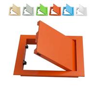 Trappe De Visite Pour Comble， Panneau Plafond Regard Compteur D’Eau Trappe，Trappe De Visite Métallique 150x200mm 350x500mm 500x600mm Dissimule Les Fils Et Les Tuyaux(Orange,300x600mm)