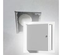 Trappe De Visite Rectangulaire en Aluminium, Panneau D'accès Au Grenier Caché Porte, Porte D'entretien pour La Plomberie/l'électricité, Montage Affleurant(22x22in/55.9x55.9cm)