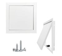 Trappe De Visite Rectangulaire En Aluminium, Trappe D'inspection Encastrée, Ouverture Et Fermeture Sans Effort, Porte D'inspection À Clic Ouvert Pour Grenier, Mur(20x30cm)