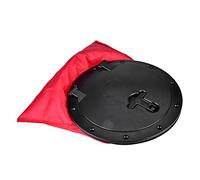 Trappe De Visite Ronde,8 inch Kayak Hatch,Couvercle De Trappe Marine TWI-Out Plaque De Pont avec Sac Repment pour Bateau Kayak