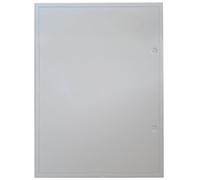 Trappe de visite Softline 600x800mm blanc"The Whites Edition" serrure batteuse à clé carrée