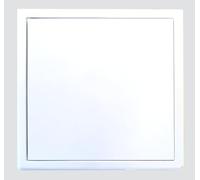 Trappe de visite Softline Blanc"The White Edition" avec système pousser/lâcher 150 x 150 mm