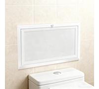 Trappe de Visite Trappe d'accès Étanche pour Salle de Bains, Trappe de Service à Ressort pour Mur et Plafond, Couvercle de Trou de Révision en Aluminium(34x44in/865x1120mm)