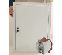 Trappe de Visite Trappe d'Accès Large Isolée en Plaque de Plâtre avec Serrure, Couvercle d'Orifice d'Inspection pour Conduits Métalliques Épaissis et Acoustiques(22x26in/56x66cm)