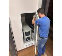 Trappe de Visite Trappe de Révision Verrouillable pour la Maison, Cache-Porte D'accès Au Grenier Blanc Au Plafond, Portes de Cuisine Extérieures Verticales Simples(500x1300mm/20x51in)