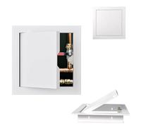 Trappe De Visite Trappe D'inspection Magnétique Blanche, Couvercle De Trappe De Révision Métallique, Porte D'accès Magnétique Pour Plaques De Plâtre, Appuyez Pour Ouvrir(19.7x19.7in(50x50) cm)