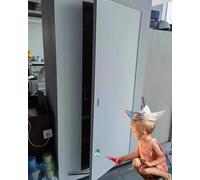 Trappe de Visite Unité de Cuisine Trappe D'inspection à Peindre, Plaque de Plâtre Trappe D'accès pour Salle de Bains, Cloison Sèche pour Égouts Trappe de Maintenance, Couvercle D'accès(45x96cm)