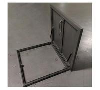 Trappe d'évacuation d'aération Toit Compatibilité Multi Spécifications Couvercle Fonte Regard d'accès Plafond Toiture d'inspection Refroidisseur(90x90cm/2.95x2.95ft)