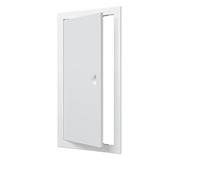 Trappe d'inspection 20 x 40 cm blanche, volet d'inspection en ABS, trappe de révision en plastique, trappe de maintenance, volet de service pour inspection et couverture, porte d'inspection, porte
