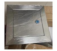 Trappe d'inspection en acier inoxydable avec serrure 45 x 60 cm Porte d'accès durable pour un entretien et une inspection faciles dans les maisons et les espaces commerciaux