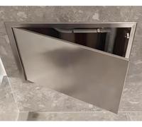 Trappe d'inspection encastrée pour porte, trappes murales/plafond personnalisables pour une installation en surface encastrée, design carré/rectangulaire pour un accès facile