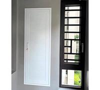 Trappe d'inspection polyvalente aluminium - Panneau d'accès pour plaques de plâtre, portes du système CVC et couvercle de trappe d'inspection service loft couvercle trou mural blanc(28x28in/71x71cm)