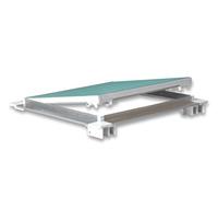 Trappe d'inspection pour plaques de plâtre DOR IKA Plaque 13 mm - 1 pc - 90 x 100 cm Cadre aluminium naturel joint et porte en carton NAMCP04065BD