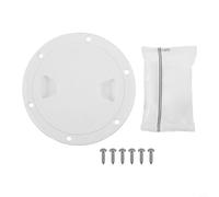 Trappe d'inspection ronde antidérapante avec couvercle amovible, idéale pour les navires marins, options de 10,2 cm, 10,2 cm, 15,2 cm, 20,3 cm