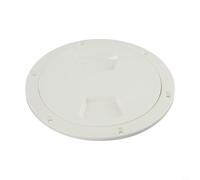 Trappe d'inspection ronde de 12,7 cm, couverture de pont marine en ABS avec joint torique pour plancher de bateau, yacht, cabine pour couvercle ACCESS, noir