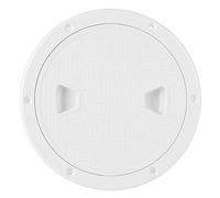 Trappe d'inspection ronde de bateau, Housse de pont arrondie en ABS marin Accessoires pour bateaux de VR(6 pouces)